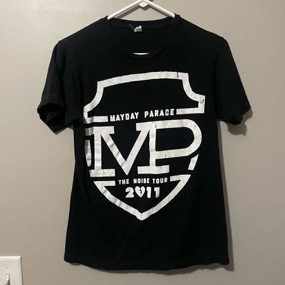 Mayday Parade 2011 The Noise Tour short sleeve t shirt